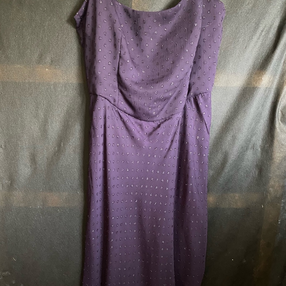 Long formal dress purple